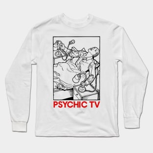 Psychic TV ∆∆ Fan Art Design Long Sleeve T-Shirt